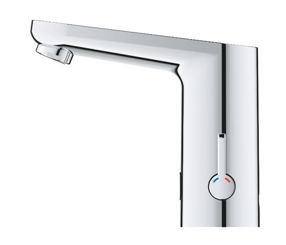 GROHE EUROSMART COSMOPOLITAN E umyvadlová senzorová baterie s regulací teploty, napájení ze sítě, Water Saving, chrom 36325002 Obrázek - fotka