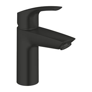 GROHE EUROSMART umyvadlová stojánková baterie, s odtokovou soupravou, Water Saving, matná černá