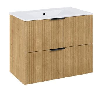 JIKA NOBU umyvadlo 81,5 cm, s otvorem pro baterii a přepadem H8125120001041 Obrázek - fotka