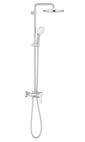 GROHE TEMPESTA SYSTEM 250 sprchový set s baterií, horní sprcha, ruční sprcha se 2 proudy, tyč, hadice, Water Saving , chrom 26673001 Obrázek - fotka