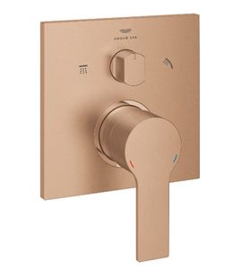 GROHE ALLURE sprchová podomítková baterie, pro 3 spotřebiče, kartáčovaný warm sunset