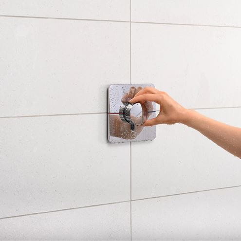 HANSGROHE SHOWER SELECT COMFORT Q podomítková termostatická baterie, pro 2 spotřebiče, chrom 15583000 Obrázek - fotka