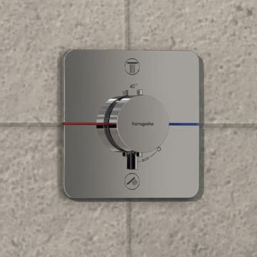 HANSGROHE SHOWER SELECT COMFORT Q podomítková termostatická baterie, pro 2 spotřebiče, chrom 15583000 Obrázek - fotka