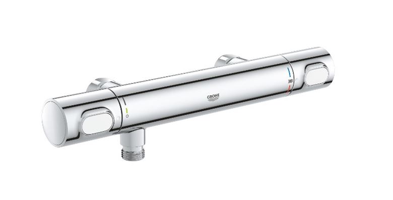 GROHE GROHTHERM 500 sprchová nástěnná termostatická baterie, Water Saving, chrom 34794000 Obrázek - fotka