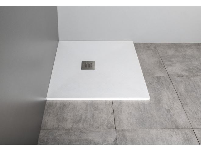 GELCO MITIA sprchová vanička 90x90 cm, litý mramor, bez nožiček PMB9090 Obrázek - fotka