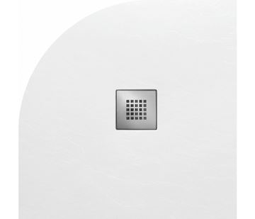 GELCO MITIA sprchová vanička 90x90 cm, R550, litý mramor, bez nožiček