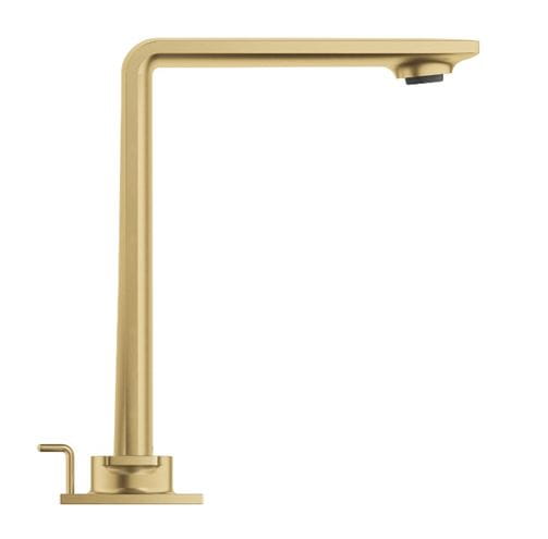 GROHE ALLURE umyvadlová stojánková baterie, 3-otvorová, s odtokovou soupravou, Water Saving, kartáčovaný cool sunrise 20188GN1 Obrázek - fotka