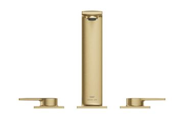 GROHE ALLURE umyvadlová stojánková baterie, 3-otvorová, s odtokovou soupravou, Water Saving, kartáčovaný cool sunrise 20188GN1 Obrázek - fotka