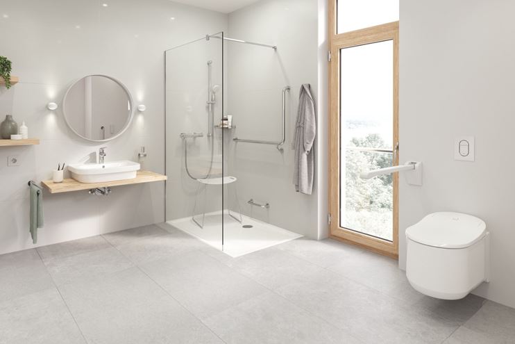 GROHE EUROSMART umyvadlová stojánková baterie, Water Saving, chrom 23986003 Obrázek - fotka