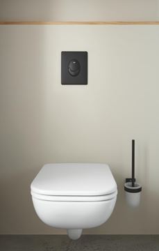 GROHE SKATE AIR ovládací tlačítko pro dvě splachování, plast, phantom black 38505KF0 Obrázek - fotka