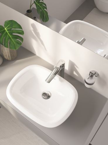GROHE EUROSMART umyvadlová stojánková baterie, Water Saving, CoolStart, chrom 24164003 Obrázek - fotka