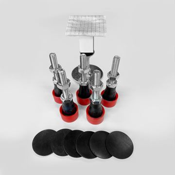 HÜPPE PURANO nožičky k vaničce 12-16 cm, set 6 ks 508059000 Obrázek - fotka