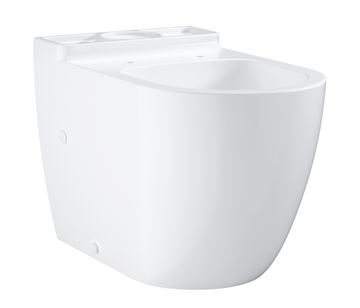 GROHE BAU CERAMIC stacionární WC, Rimless splachování, zadní odpad, alpská bílá