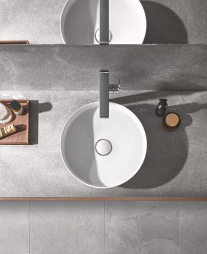 GROHE AIRIO umyvadlová mísa 45 cm, bez přepadu, PureGuard, alpská bílá 3995800H Obrázek - fotka