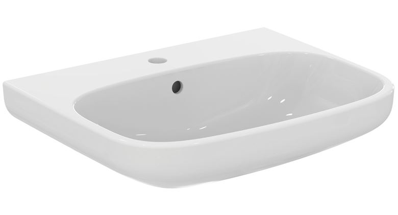 IDEAL STANDARD I.LIFE A umyvadlo 60 cm, s otvorem pro baterii a přepadem T470501 Obrázek - Hlavní obrázek