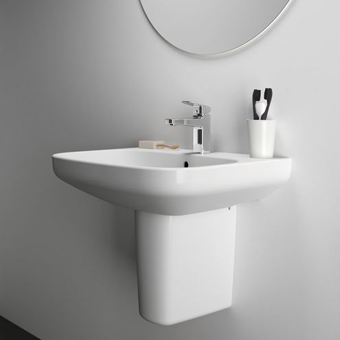 IDEAL STANDARD I.LIFE A umyvadlo 60 cm, s otvorem pro baterii a přepadem T470501 Obrázek - fotka