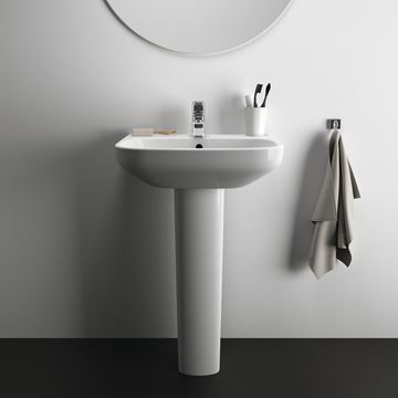IDEAL STANDARD I.LIFE A umyvadlo 60 cm, s otvorem pro baterii a přepadem T470501 Obrázek - fotka