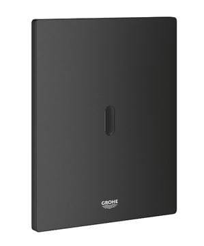 GROHE TECTRON BAU E ovládací tlačítko splachování, senzorové, napájení ze sítě, kov, phantom black