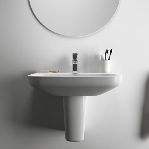 IDEAL STANDARD I.LIFE A umyvadlo 65 cm, s otvorem pro baterii a přepadem T470401 Obrázek - fotka
