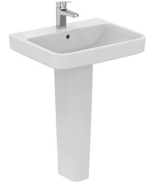 IDEAL STANDARD I.LIFE B umyvadlo 60 cm, s otvorem pro baterii a přepadem, SmartGuard T4607HY Obrázek - fotka