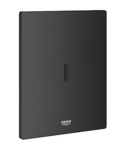 GROHE TECTRON BAU E ovládací tlačítko splachování, senzorové, napájení z baterie, kov, phantom black