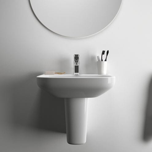 IDEAL STANDARD I.LIFE A umyvadlo 55 cm, s otvorem pro baterii a přepadem T470601 Obrázek - fotka