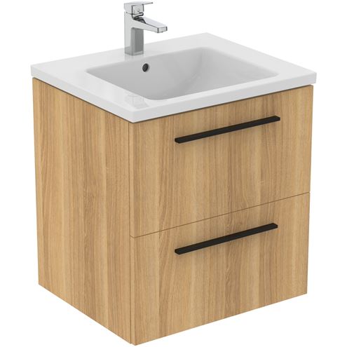 IDEAL STANDARD I.LIFE B skříňka pod umyvadlo 60x50,5x63 cm, 2 zásuvky, přírodní dub T5270NX Obrázek - fotka