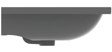 IDEAL STANDARD I.LIFE B umyvadlo 61 cm, s otvorem pro baterii a přepadem, lesklá šedá T460558 Obrázek - fotka