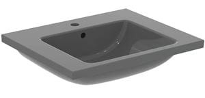 IDEAL STANDARD I.LIFE B umyvadlo 61 cm, s otvorem pro baterii a přepadem, lesklá šedá