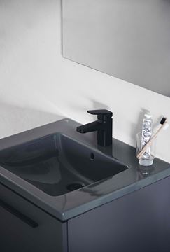 IDEAL STANDARD I.LIFE B umyvadlo 61 cm, s otvorem pro baterii a přepadem, lesklá šedá T460558 Obrázek - fotka