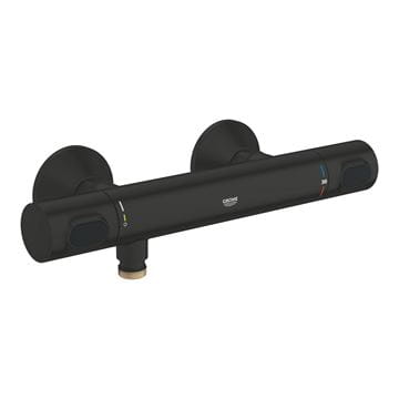 GROHE GROHTHERM 500 sprchová nástěnná termostatická baterie, Water Saving, matná černá