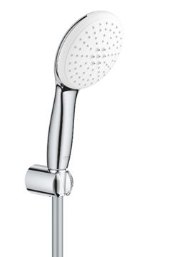 GROHE TEMPESTA 110 sprchová souprava 3-dílná, ruční sprcha pr. 110 mm, 2 proudy, hadice, držák, Water Saving Plus, chrom