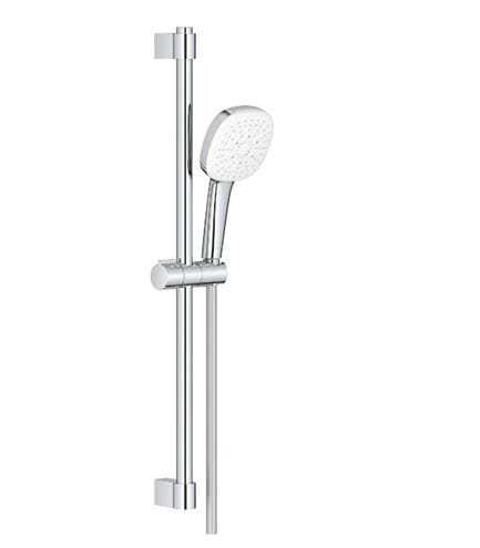 GROHE TEMPESTA CUBE 110 sprchová souprava 3-dílná, ruční sprcha 110x110 mm, 3 proudy, hadice, tyč, chrom 27786003 Obrázek - Hlavní obrázek