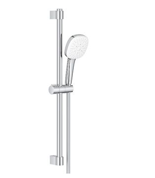 GROHE TEMPESTA CUBE 110 sprchová souprava 3-dílná, ruční sprcha 110x110 mm, 3 proudy, hadice, tyč, chrom