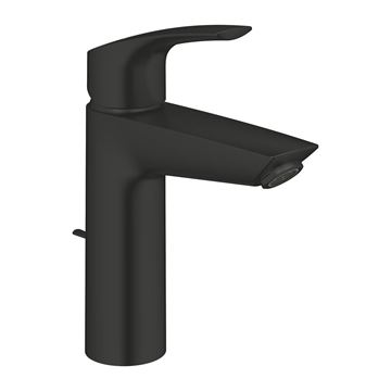 GROHE EUROSMART umyvadlová stojánková baterie, s odtokovou soupravou, matná černá
