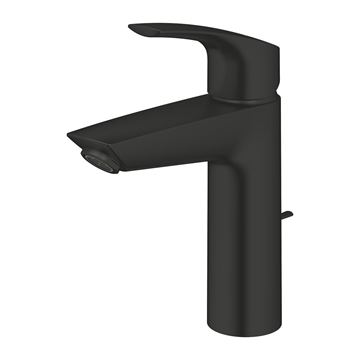 GROHE EUROSMART umyvadlová stojánková baterie, s odtokovou soupravou, matná černá 233222433 Obrázek - fotka
