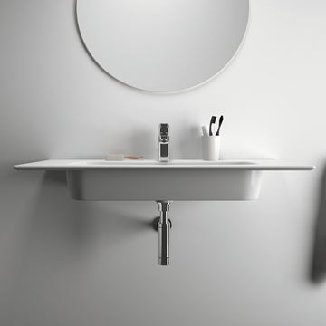 IDEAL STANDARD I.LIFE A umyvadlo 104 cm, s otvorem pro baterii a přepadem T462101 Obrázek - fotka