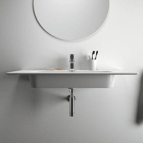 IDEAL STANDARD I.LIFE A umyvadlo 104 cm, s otvorem pro baterii a přepadem T462101 Obrázek - fotka