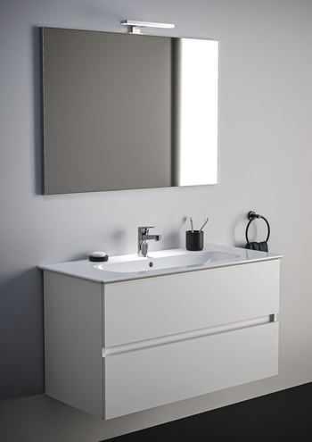 IDEAL STANDARD I.LIFE A umyvadlo 104 cm, s otvorem pro baterii a přepadem T462101 Obrázek - fotka
