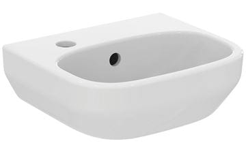 IDEAL STANDARD I.LIFE A umývátko 35 cm, s otvorem vlevo pro baterii a přepadem