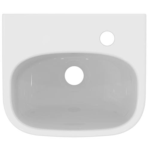 IDEAL STANDARD I.LIFE A umývátko 35 cm, s otvorem vpravo pro baterii a přepadem T471001 Obrázek - fotka