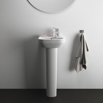 IDEAL STANDARD I.LIFE A umývátko 35 cm, s otvorem vpravo pro baterii a přepadem T471001 Obrázek - fotka