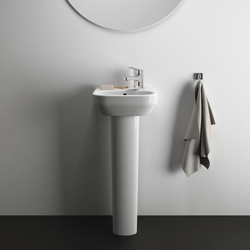 IDEAL STANDARD I.LIFE A umývátko 35 cm, s otvorem vpravo pro baterii a přepadem T471001 Obrázek - fotka