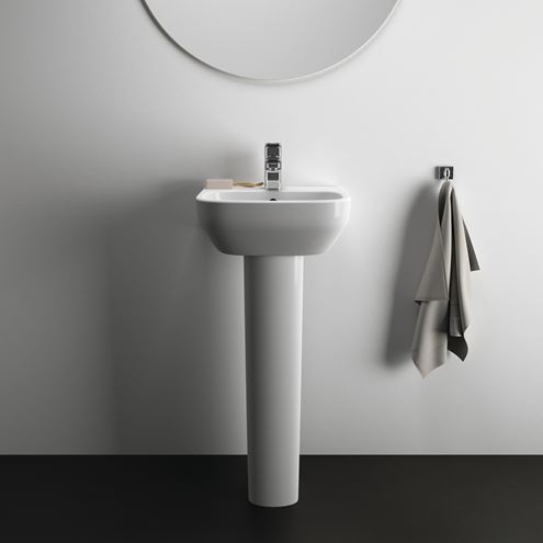 IDEAL STANDARD I.LIFE A umývátko 40 cm, s otvorem pro baterii a přepadem T470801 Obrázek - fotka