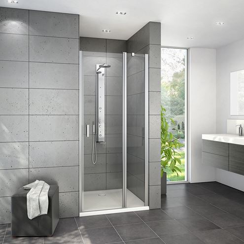ROTH LIMAYA LINE LYE4/900 sprchové dveře 90x195 cm, lítací, brillant/sklo transparent 1135008255 Obrázek - fotka