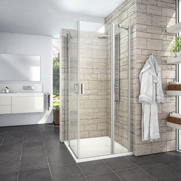 ROTH LIMAYA LINE LYE4/900 sprchové dveře 90x195 cm, lítací, brillant/sklo transparent 1135008255 Obrázek - fotka