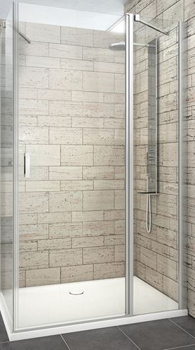 ROTH LIMAYA LINE LYE4/900 sprchové dveře 90x195 cm, lítací, brillant/sklo transparent 1135008255 Obrázek - Hlavní obrázek