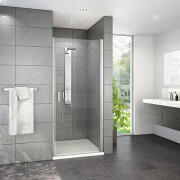 ROTH LIMAYA LINE LYE2/900 sprchové dveře 90x195 cm, lítací, brillant/sklo transparent 1135008244 Obrázek - fotka