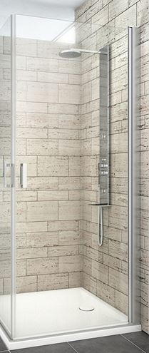 ROTH LIMAYA LINE LYE2/900 sprchové dveře 90x195 cm, lítací, brillant/sklo transparent 1135008244 Obrázek - Hlavní obrázek