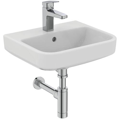 IDEAL STANDARD I.LIFE B umývátko 45 cm, s otvorem pro baterii a přepadem T461001 Obrázek - fotka